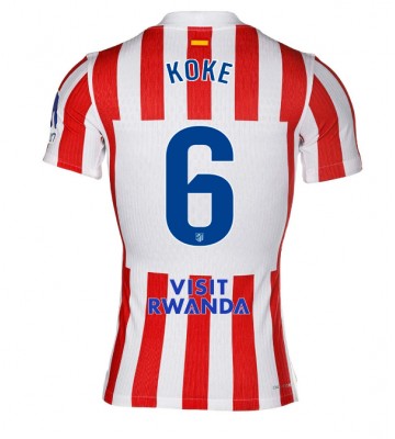 Atletico Madrid Koke #6 Hemmatröja 2025-26 Kortärmad